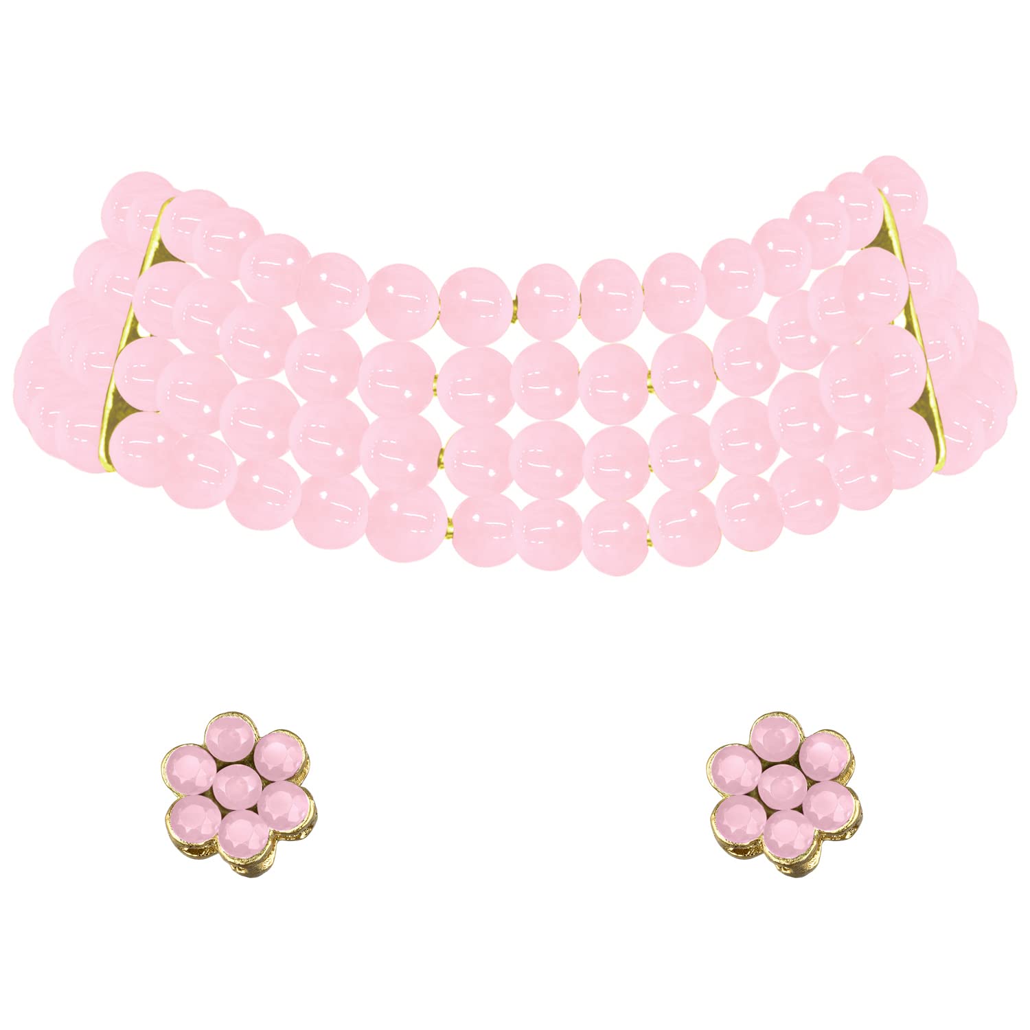 Faux Pearl Necklace & Jewelry Set Gift for Women