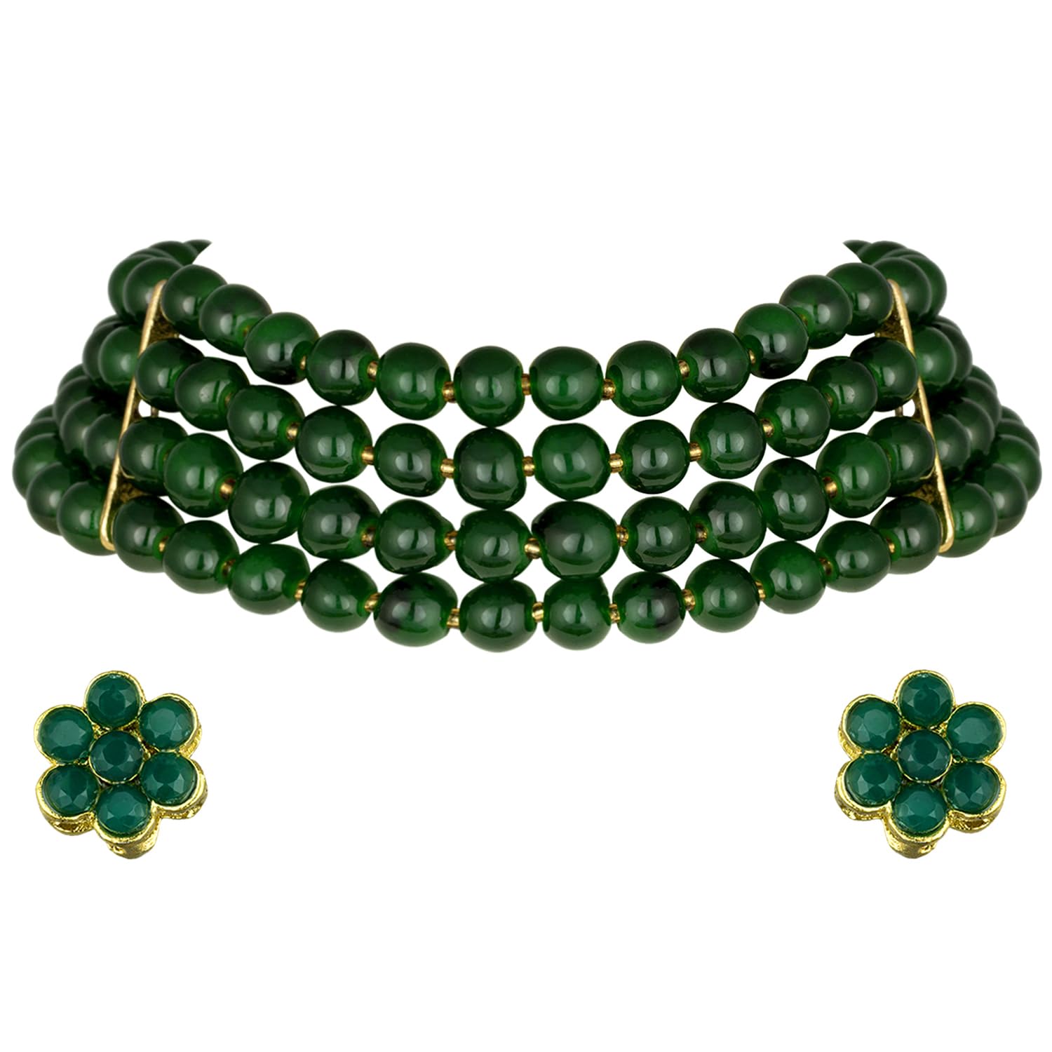Faux Pearl Necklace & Jewelry Set Gift for Women