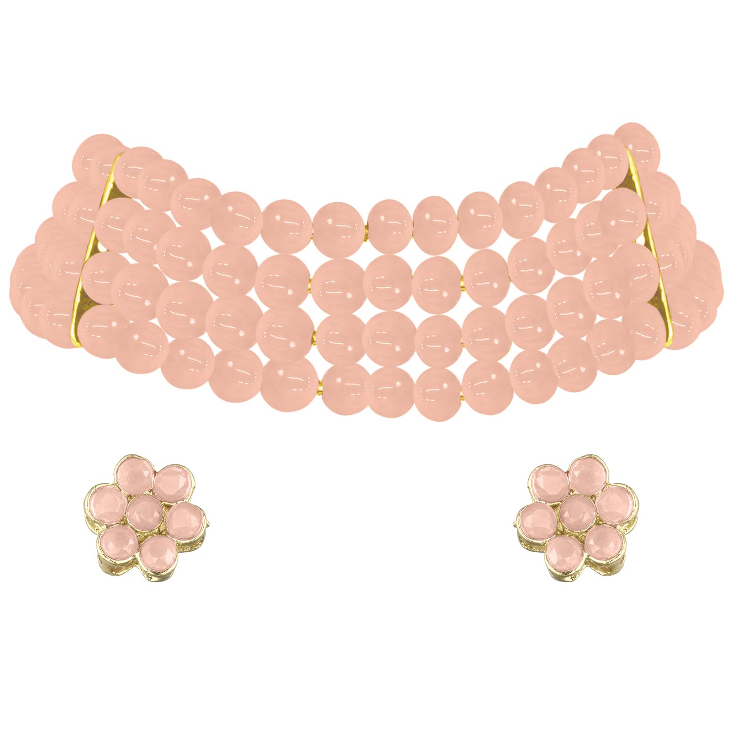 Faux Pearl Necklace & Jewelry Set Gift for Women