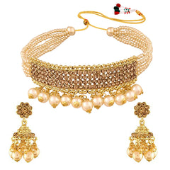 Faux Pearl Necklace & Jewelry Set Gift for Women