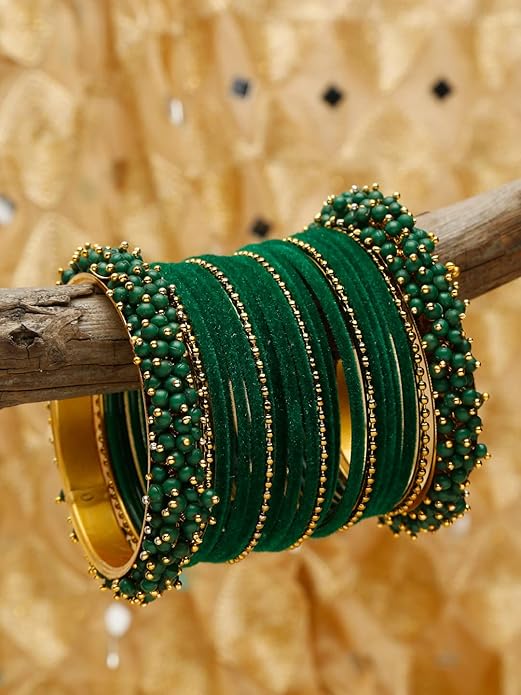 Fashion Latest Gold Plated Set of 23 Stylish Traditional Bangle for Women