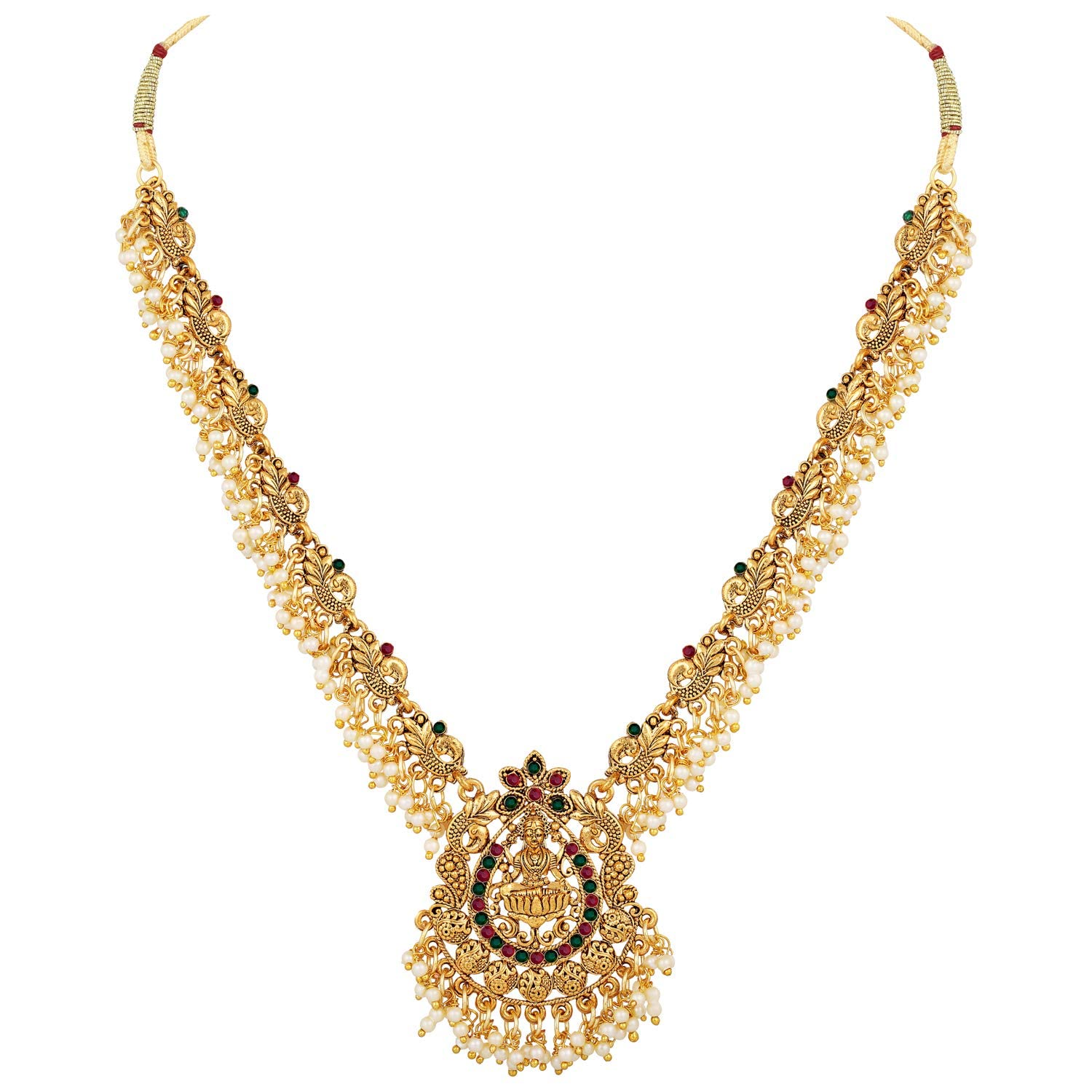Fashion Latest Stylish Fancy Pearl Choker Traditional Jewellery Set for Women