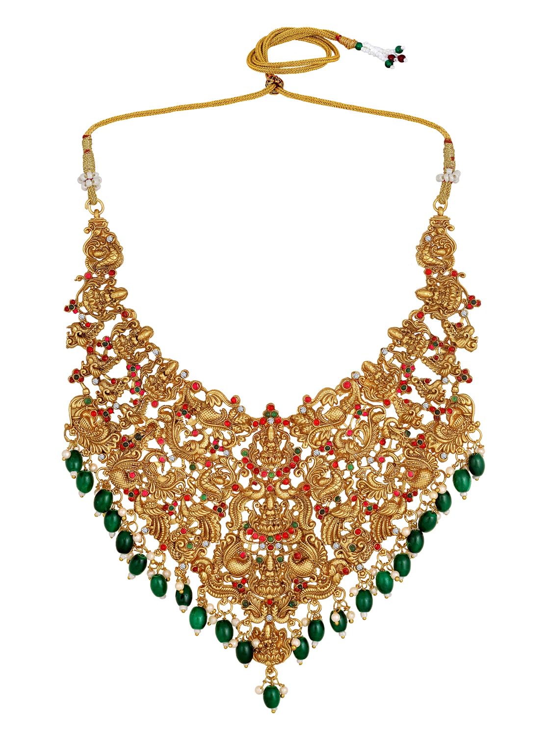 Fashion Latest Stylish Fancy Pearl Choker Traditional Jewellery Set for Women