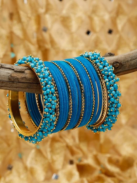 Fashion Latest Gold Plated Set of 23 Stylish Traditional Bangle for Women