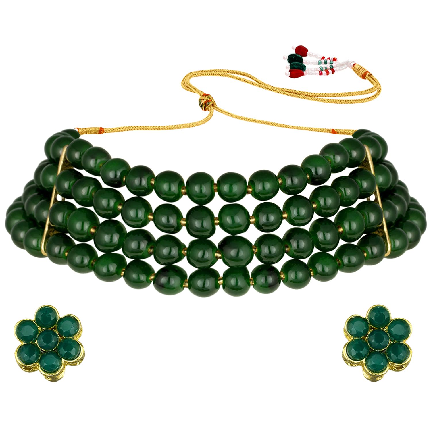 Faux Pearl Necklace & Jewelry Set Gift for Women