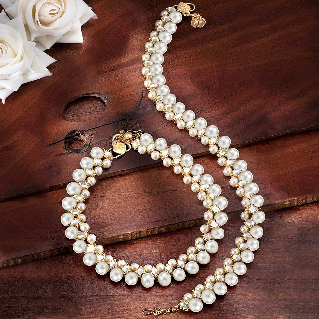 Faux Pearl Necklace & Jewelry Set Gift for Women