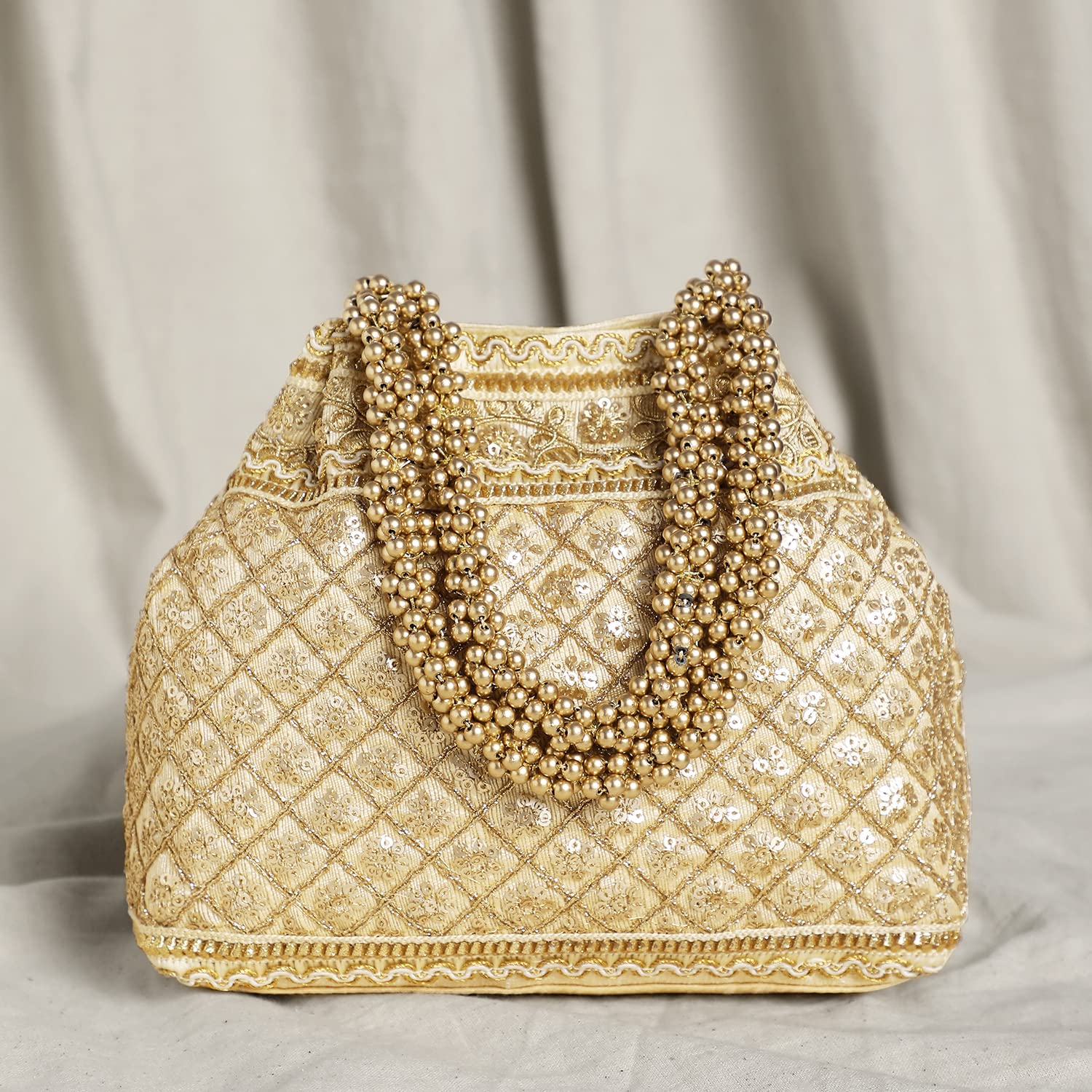 Kundan Faux Pearl Bridal Jewelry Set Gift for Women