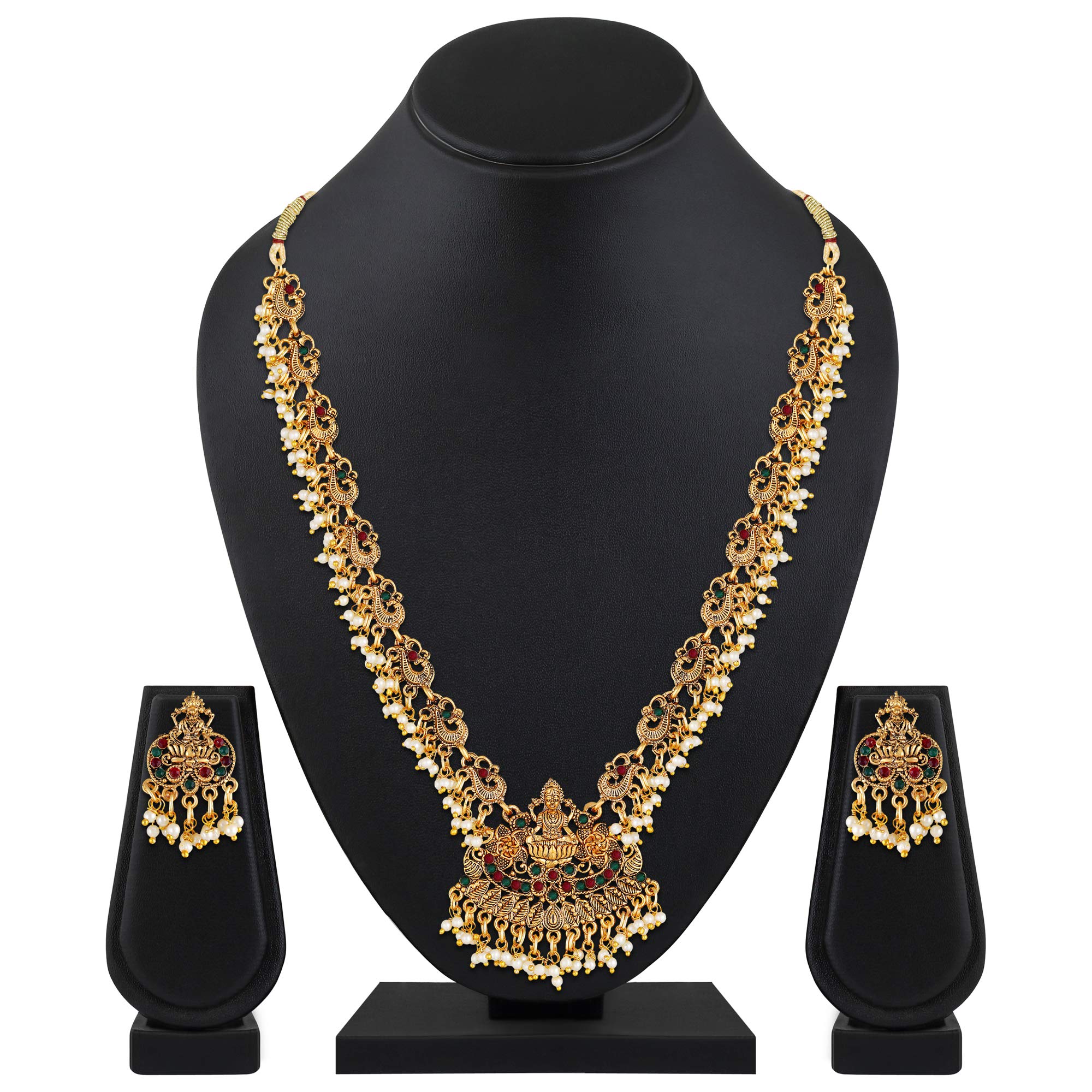 Fashion Latest Stylish Fancy Pearl Choker Traditional Jewellery Set for Women